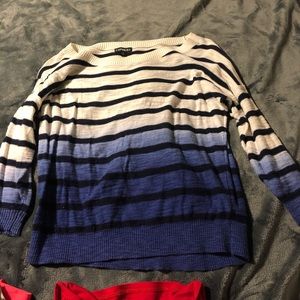 Express Woman's Stripped Sweater